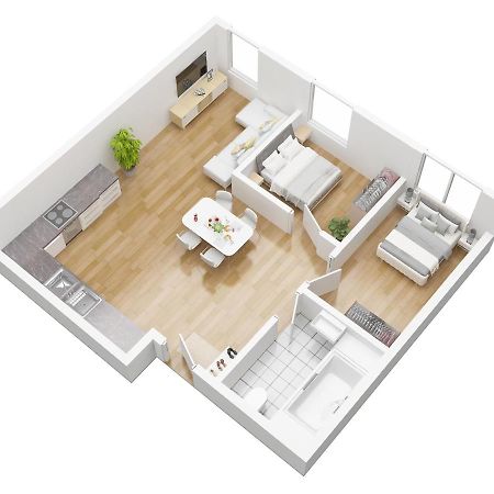 Apartament The Thornham Leicester Zewnętrze zdjęcie